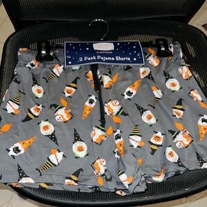 Halloween gnomes pj shorts